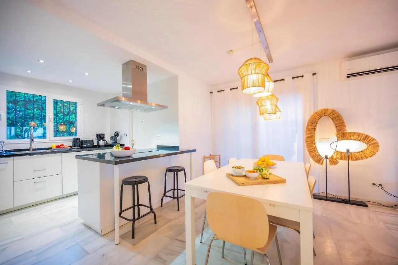 Villa Typical Beach House Las Chapas Playa With Heated Pool Marbellac
