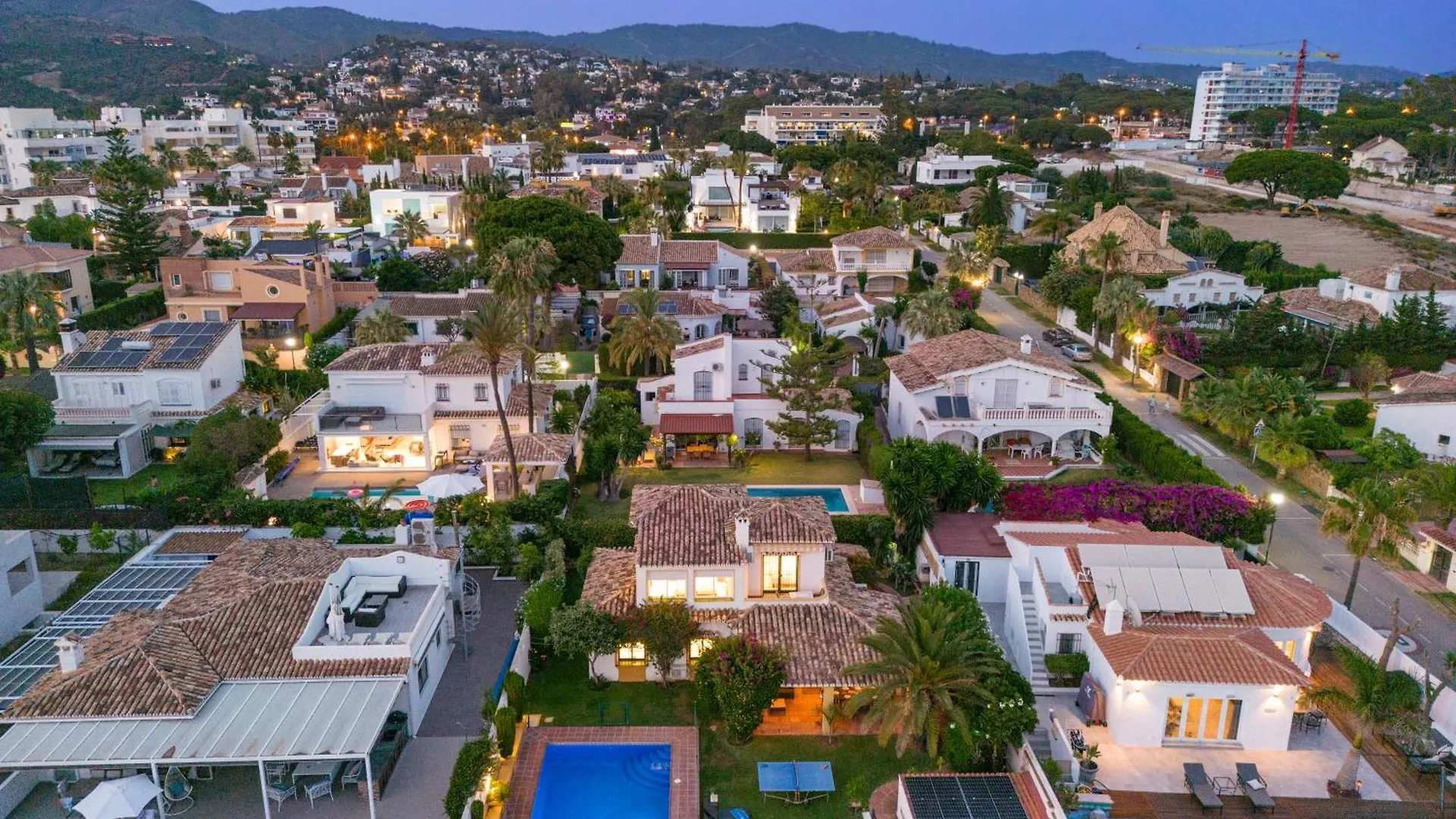 Villa Typical Beach House Las Chapas Playa With Heated Pool Marbella Spain